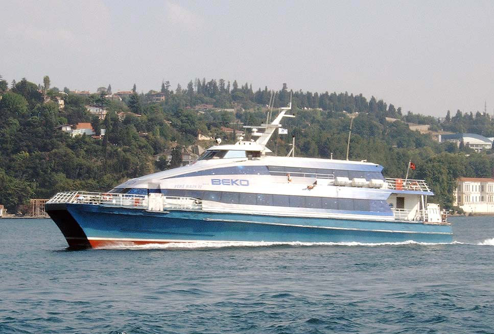 Try the Sea Bus when travelling in Istanbul